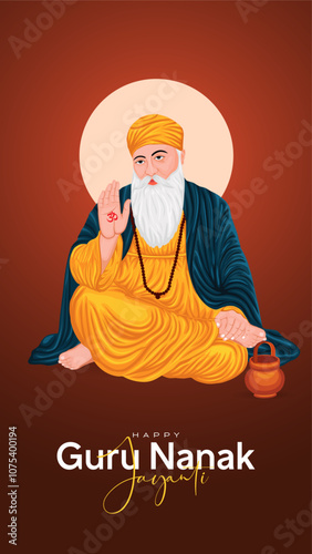 Guru Nanak Jayanti Social Media Post