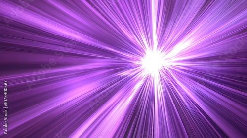 Abstract violet background featuring a starburst design with glossy accents and dynamic lines Beautiful line art illustration