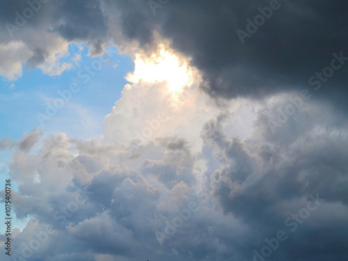 Photography This captivating image showcases a breathtaking moment in nature as dark, broodi