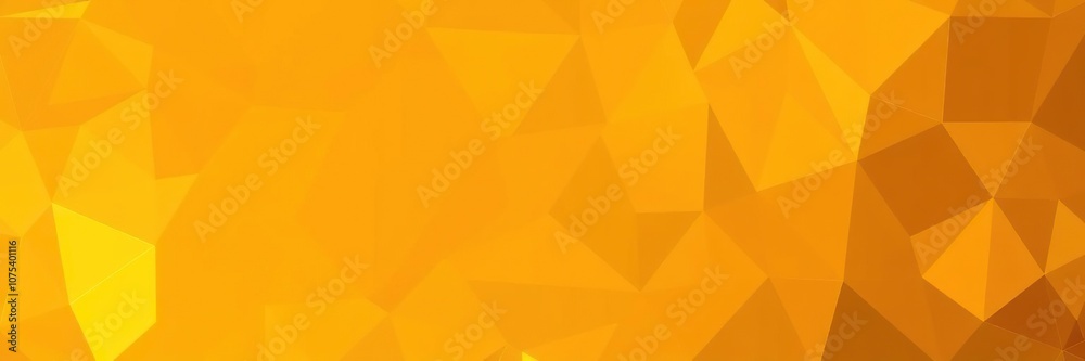 Geometric shapes in a vibrant golden color with subtle gradient effects, golden, color