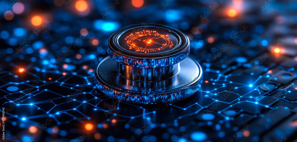 Financial Growth in Digital Healthcare: Global Network and Medical Technology Data Visualization Financial Growth in Digital Healthcare: Global Network and Medical Technology Data Visualization