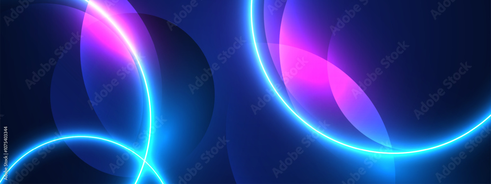 Technology futuristic background with neon light lines. Vector illustration. Technology futuristic background with neon light lines. Vector illustration.