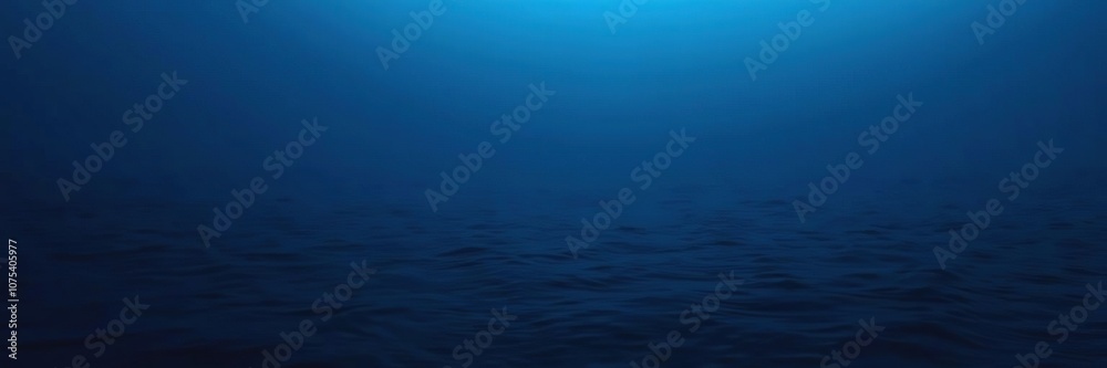 Desolate ocean surface with a deep blue hue, reflecting the faint light of distant water depths, calm sea, depth, reflection Desolate ocean surface with a deep blue hue, reflecting the faint light of distant water depths, calm sea, depth, reflection