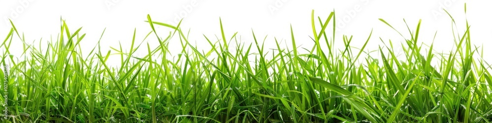 Grass Border. Perfect Isolated Green Grass for Spring Border on White Background Grass Border. Perfect Isolated Green Grass for Spring Border on White Background