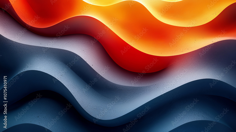 Abstract waves of red, orange, and blue create a visually striking design with flowing textures and gradients. Abstract waves of red, orange, and blue create a visually striking design with flowing textures and gradients.