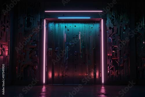 door in the dark