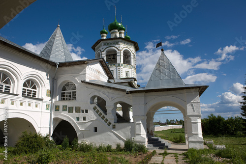 Russia Novgorod region Cathedral of St. Nicholas the Wonderworker in Vyazhitsi