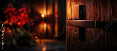 Bronze internal mortise lock featuring a sleek rectangular bolt design ideal for security enhancements