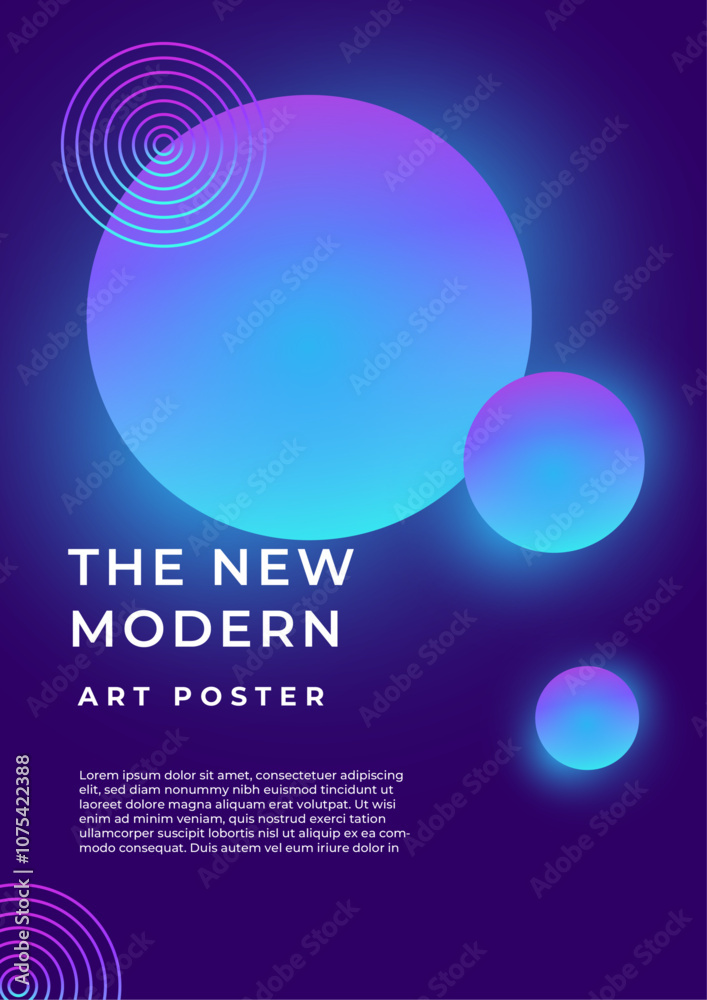 Colorful Abstract Gradient Background with Geometric Shapes Colorful Abstract Gradient Background with Geometric Shapes