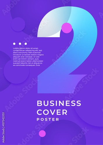 Abstract on Modern Geometric Cover Background