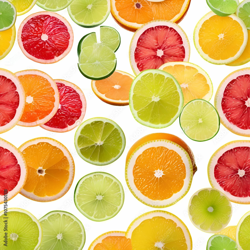 Obraz premium citrus fruit background