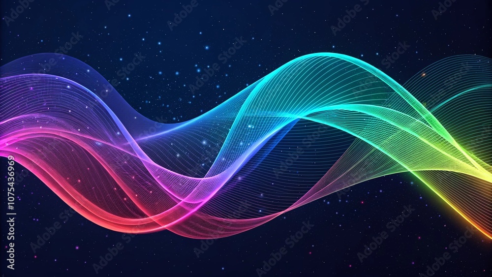 Free Photo abstract colorful background with glowing neon lines and waves. Free Photo abstract colorful background with glowing neon lines and waves.