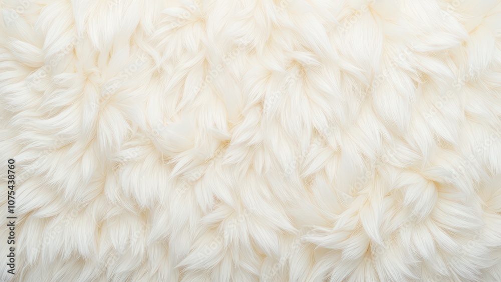 White fluffy fur fabric wool texture background White fluffy fur fabric wool texture background