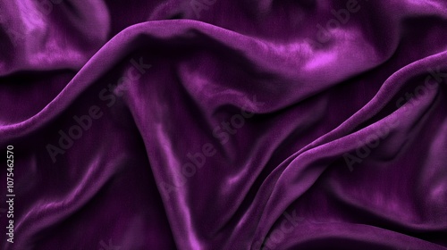 A purple fabric with a shiny texture. It is a very nice looking fabric