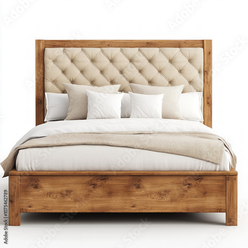 3d Bed Isolated