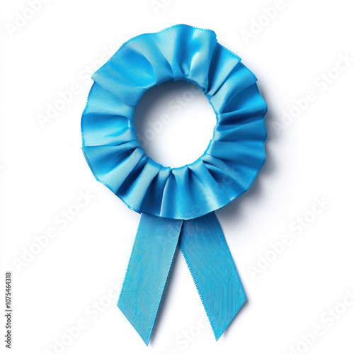 Blue Ribbon Award Isolated
