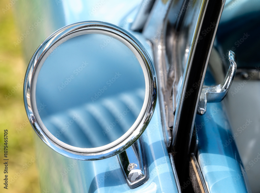 Vintage Outside Rear Mirror