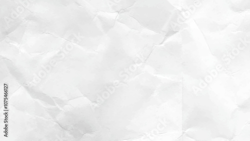 white crumpled paper texture background