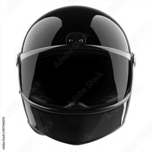 Motorbike Helmet Isolated