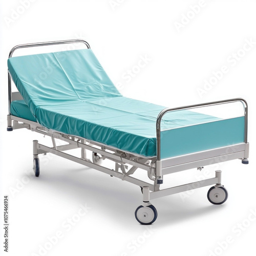 Patient Bed Isolated
