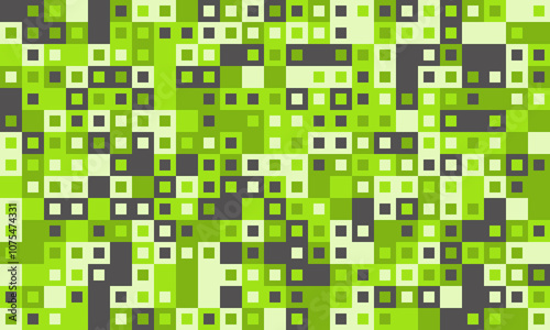 Textured cube pattern with colourful tiles and elegant symmetry. Ideal for graphic design projects, backgrounds, and trendy decorative material.