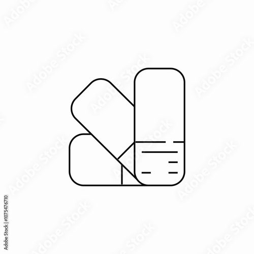 color catalog icon sign vector