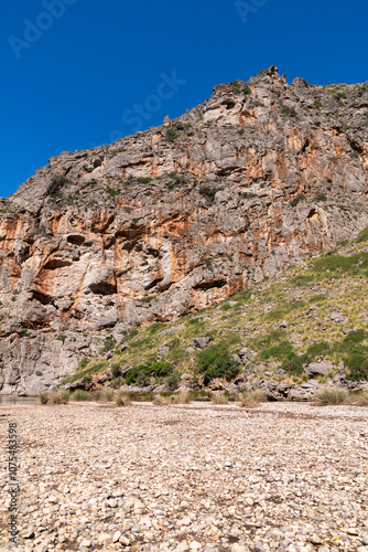 Wallpaper Mural Die Bucht und das Flussbett bei Sa Calobra Torontodigital.ca