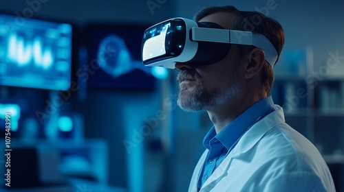 Doctor Using VR Headset to Develop New Medical Solutions