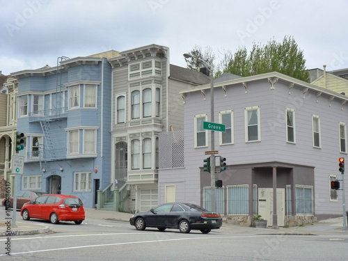 Victorian houses San Francisco