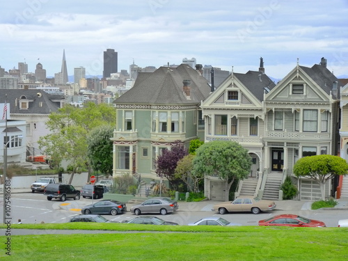 Victorian houses San Francisco