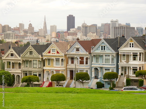 Victorian houses San Francisco