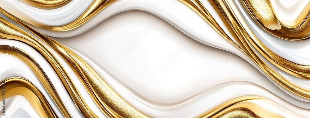 Elegant white marble with golden veins creating a stunning backdrop for creative design and luxurious aesthetics Elegant white marble with golden veins creating a stunning backdrop for creative design and luxurious aesthetics