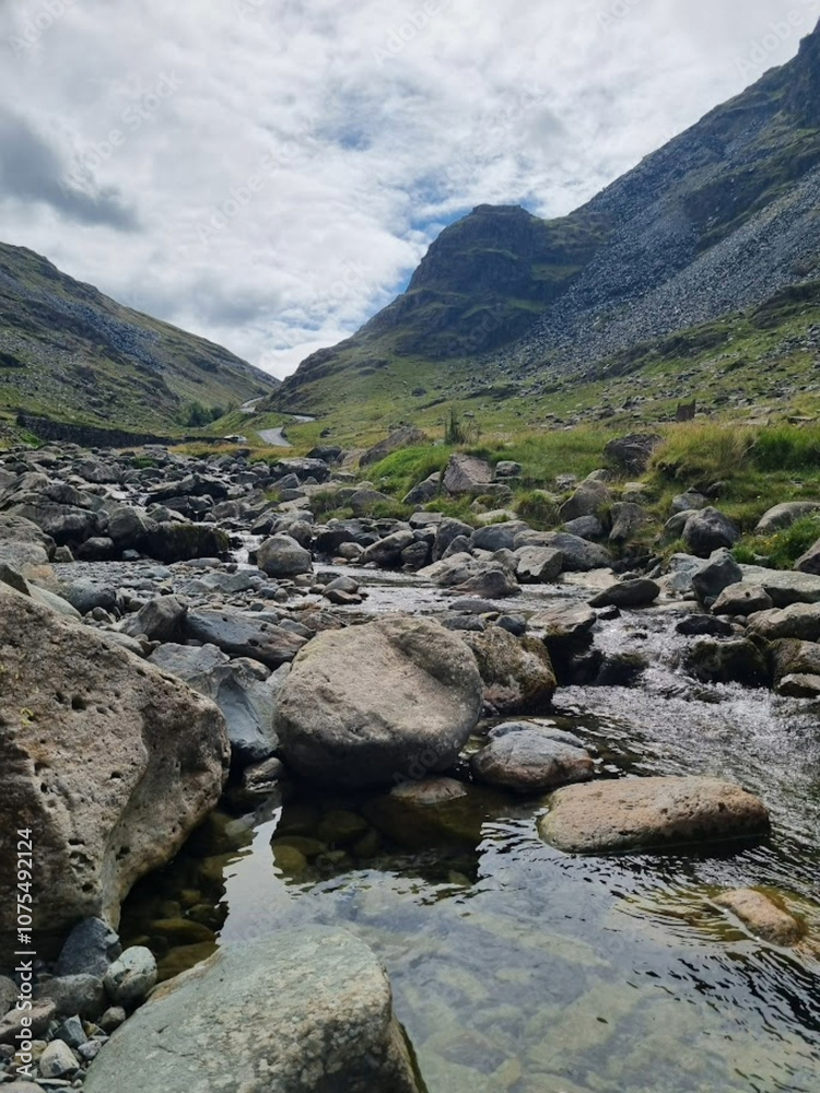 Fototapeta premium river in the mountains