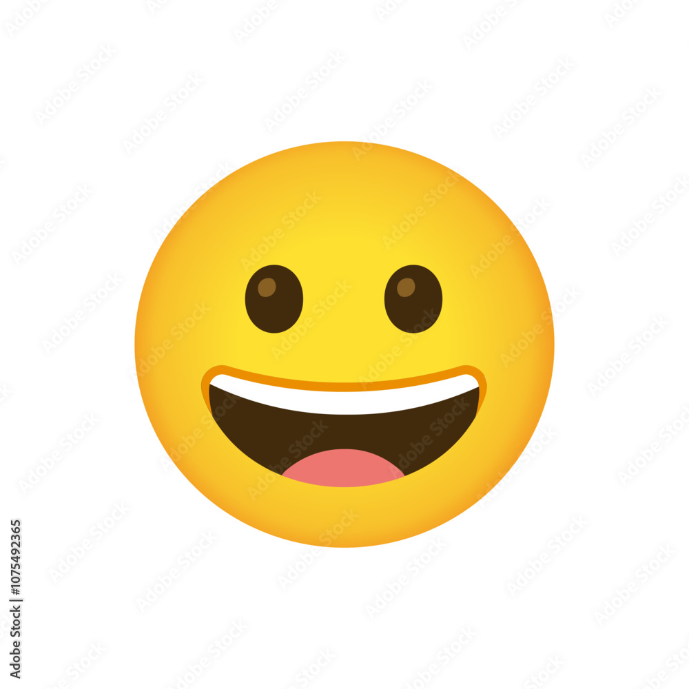 Grinning Face with Open Mouth Grinning Face with Open Mouth
