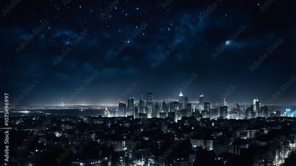 Fototapeta premium city at night