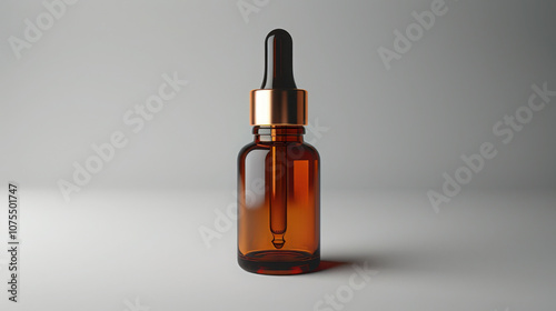 Product photography, a cosmetic bottle on a clean white background, Very detailed, very realistic.