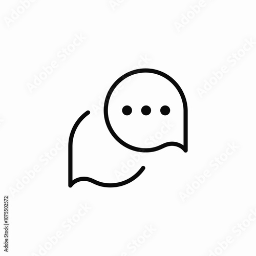 speech bubbles chat talk icon sign vector