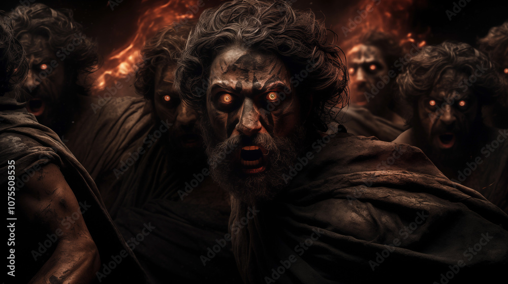 Wrath of the Achaeans - Fury in the Eyes of Ancient Warriors Wrath of the Achaeans - Fury in the Eyes of Ancient Warriors