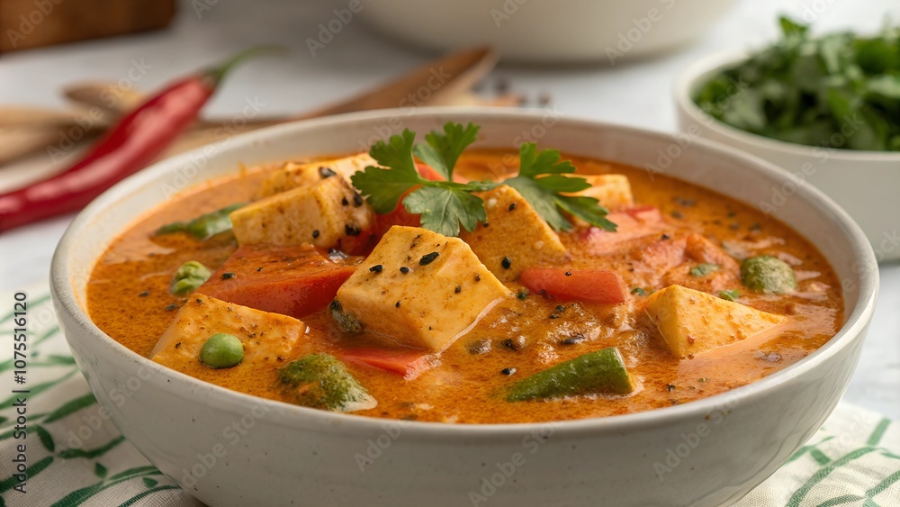 Paneer Butter Masala with Fresh Herbs Paneer Butter Masala with Fresh Herbs