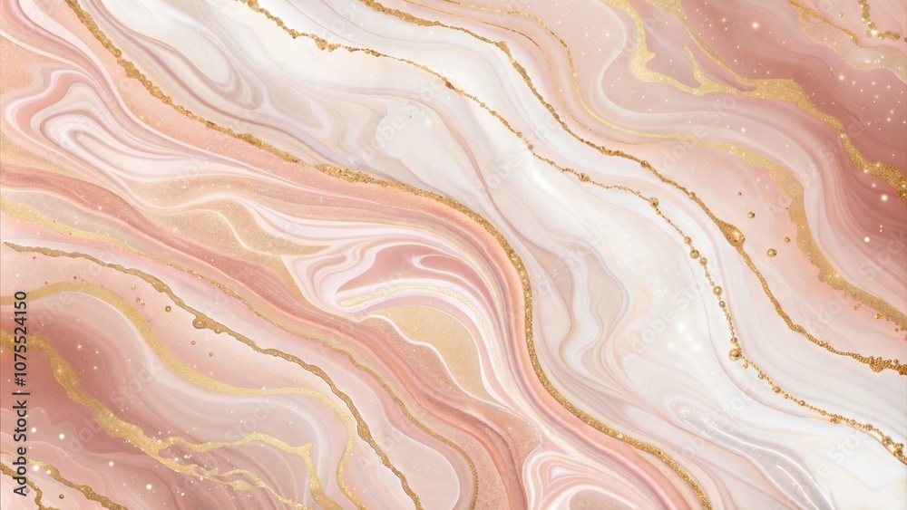 Rose gold marble background Rose gold marble background