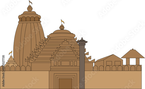 Odisha beautiful puri temple