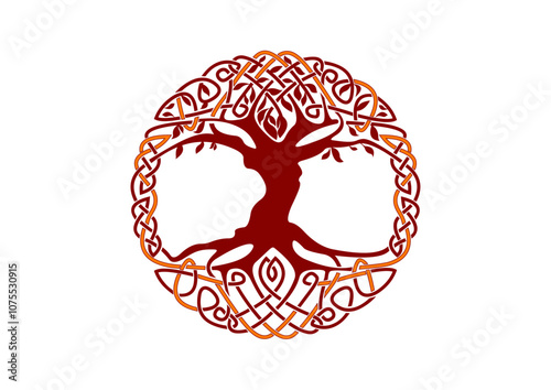 Vector Yggdrasil Tree Of Life