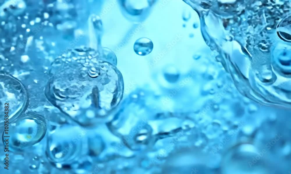 surreal pulsating water particles for immersive visuals