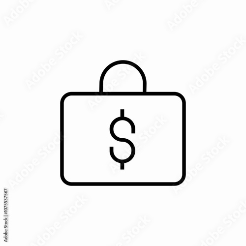 money case icon sign vector