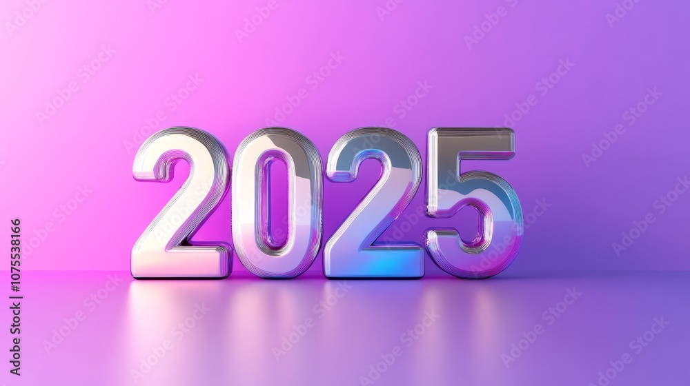 new year background with silver shiny 2025 new year background with silver shiny 2025