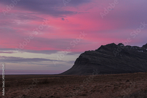 sunrise over the mountains