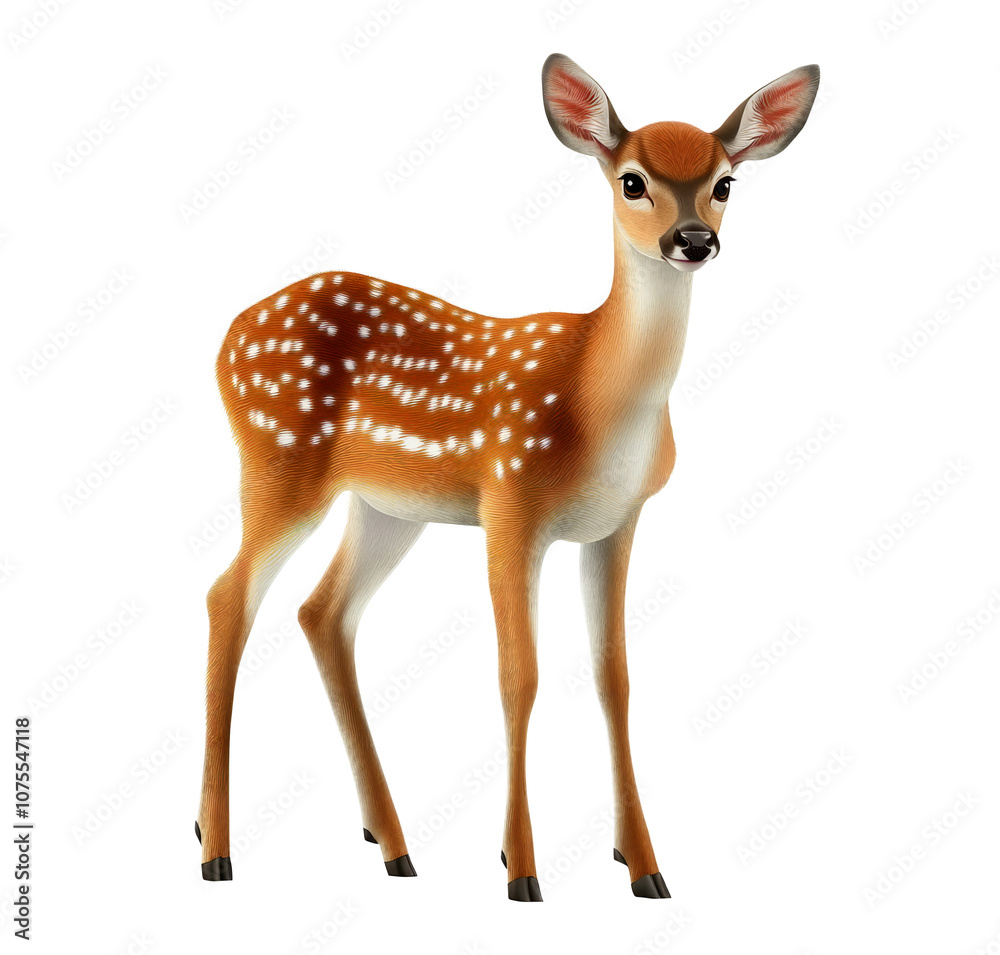 deer isolated on white deer isolated on white