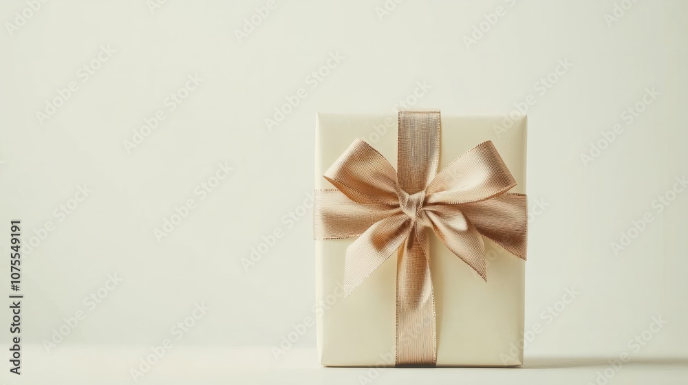 paper gift box with brown ribbon paper gift box with brown ribbon