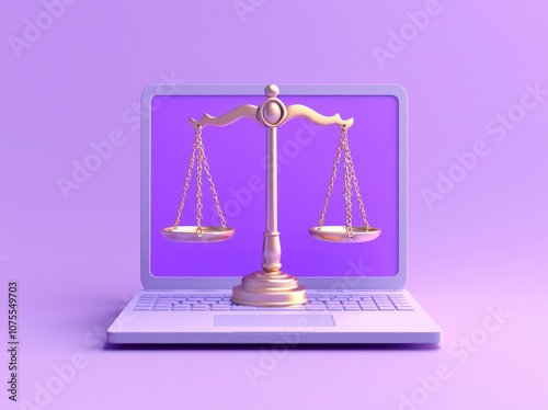 Artificial intelligence and cyber law are concepts related to cyber law or internet law photo