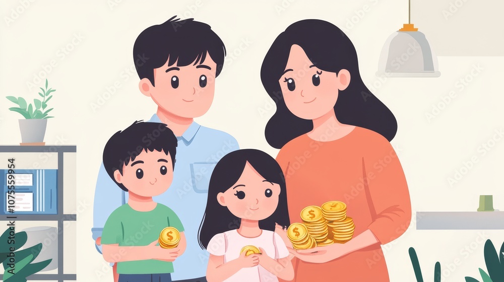 Asian families are struggling with the rising cost of living. They face high bills, debt, and loan payments. Young couples are worried about money and feel stressed by the rising taxes. Asian families are struggling with the rising cost of living. They face high bills, debt, and loan payments. Young couples are worried about money and feel stressed by the rising taxes.